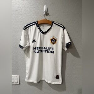 Adidas AeroReady Los Angeles Galaxy Solo Un LA Soccer Jersey Small Bin 2‎